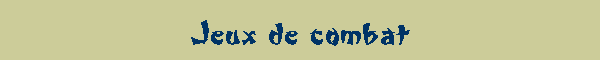 Jeux de combat